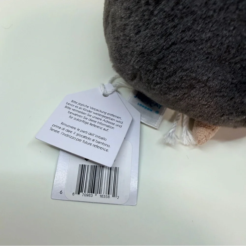 Jellycat muswell mole new with tags stuffed animal. Jellycat London - Picture 3 of 8